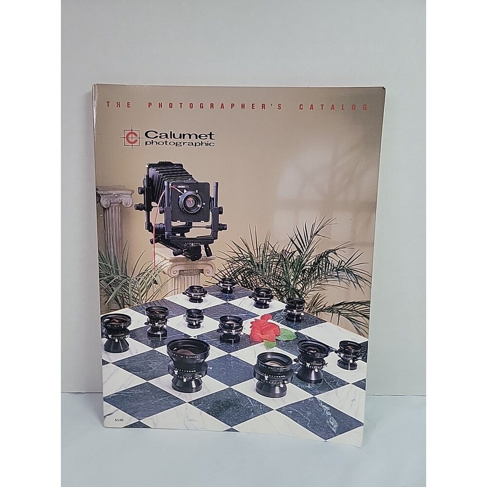 Vintage 1988 Calumet Photographic Photographers Catalog Large Format Camera Gear